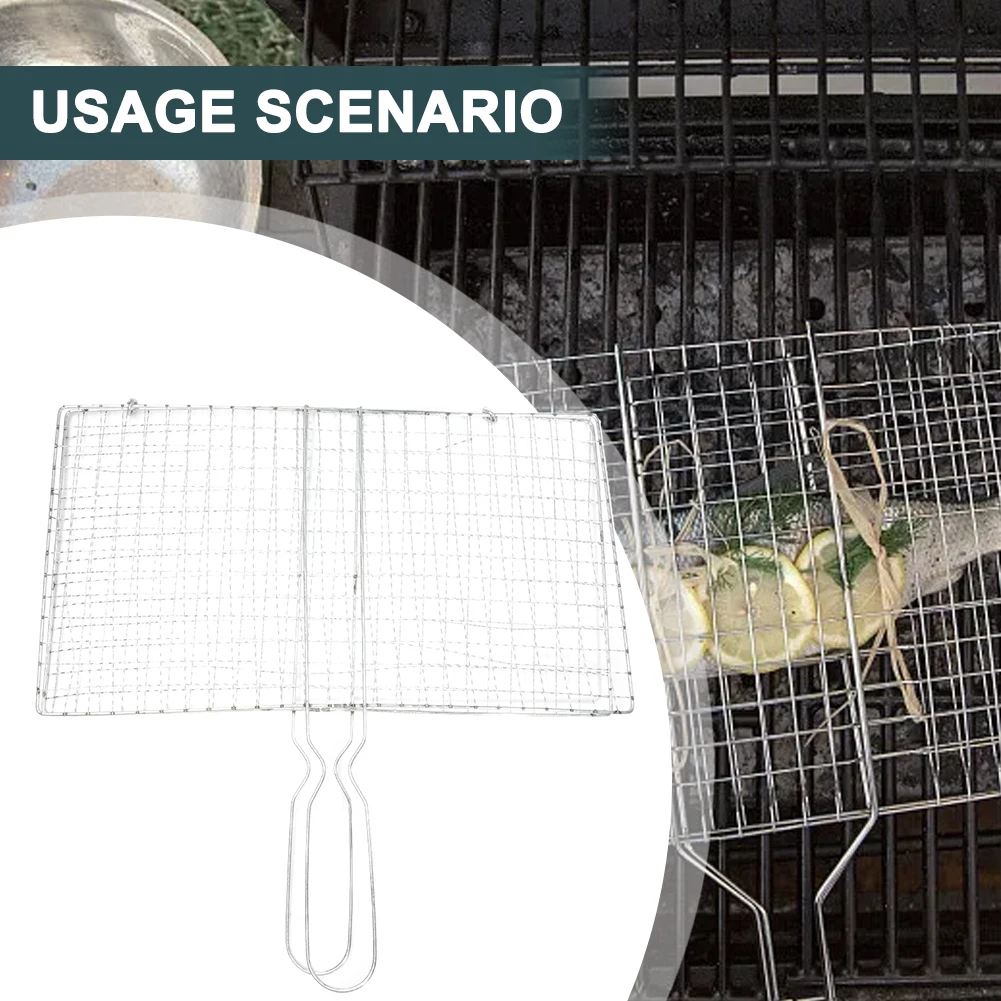 Приготовление пищи шина для рыб на гриле 360° ° Вращающаяся корзина овощей барбекю