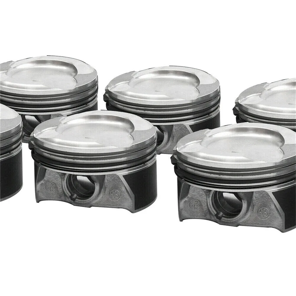 6PCS Auto Parts Pistons and Rings Kit Φ88mm 2760306517 2760300700 For Mercedes-Benz W205 W212 X166 E400 M276 3.0T Engine Car