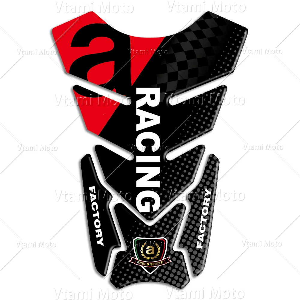 

3D наклейка на бак мотоцикла, защитная наклейка на бак для Aprilia RSV4 Tuono 1100 660 GPR RS 50 125 150 457 Shiver 750 900