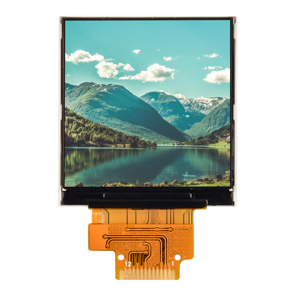 

1.54 Inch TFT LCD Screen Resolution 240x240 Support SPI Interface Driver Chip ST7789V 3.3V HD IPS Full Color 12PIN Serial Screen