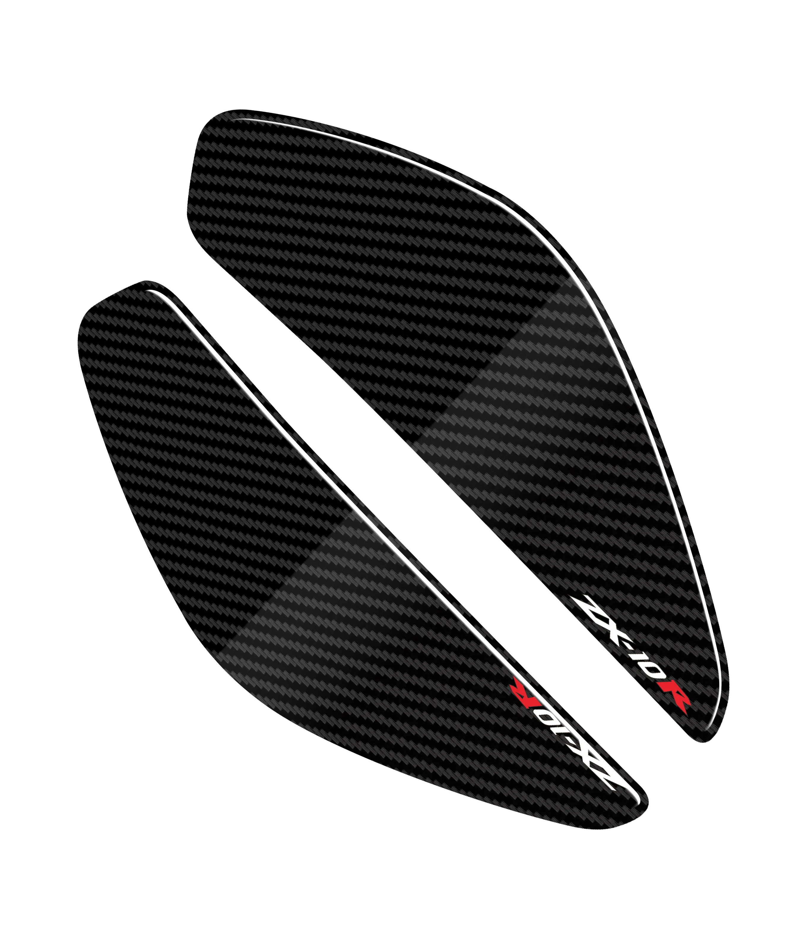 

Motorcycle side fuel tank pad Rubber Tank sticker Accessories For KAWASAKI ZX10R ZX-10R 2011-2021 2018 2014 2016 2019 2013