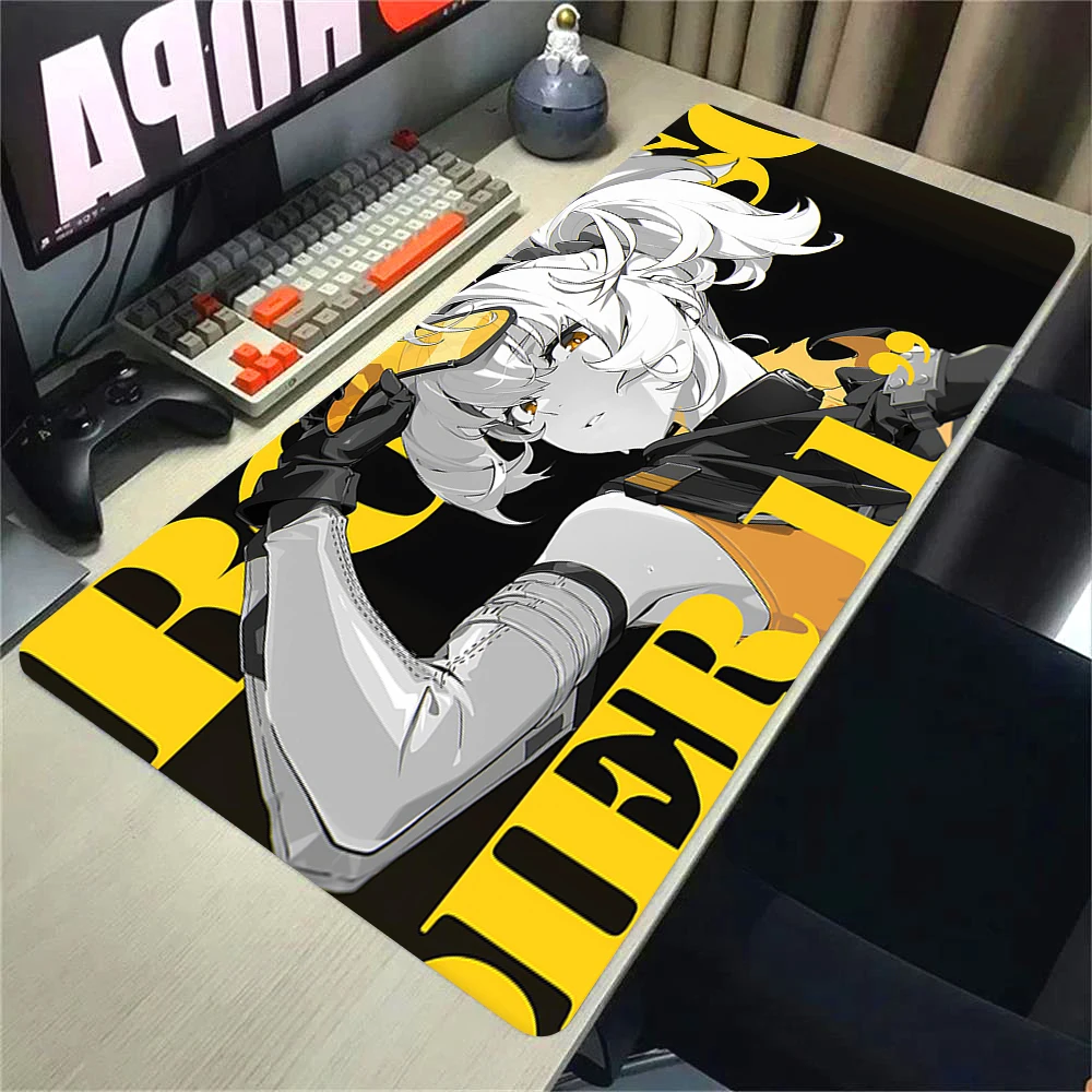 Коврик для мыши Zenless Zone Zero Zhu Yuan ZZ Gaming Mousepad Nicole Ellen Anby Demara Soldier 11 Tsukishiro Yanagi XXL