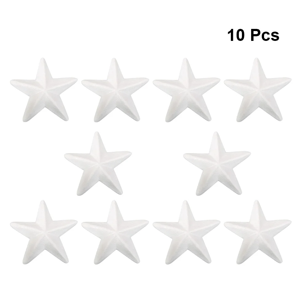 

Foam Christmas Star Styrofoam Stars Polystyrene Craft Tree White Diy Ornaments Crafts Shapes Decoration Shape Hanging
