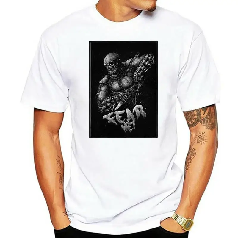 Мужская футболка Mortal Kombat Noob Saibot новые модные удобные футболки для фитнеса