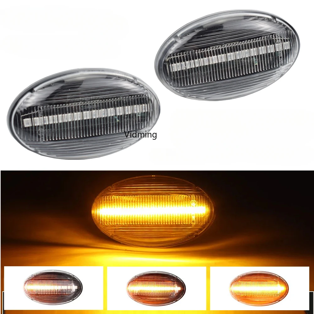 2x мигающий динамический фонарь боковой маркер сигнал поворота для Subaru Liberty 2000-2003