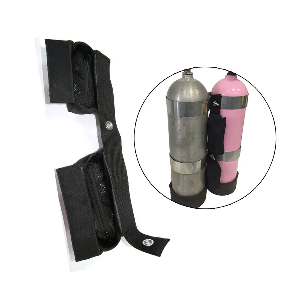 

SCUBA & Snorkeling Weight Belts Scuba Diving Adjustable V Weight Pocket System For Snorkeling Dive Double Tank