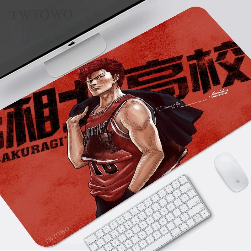 

Коврик для мыши с аниме Slam Dunk, геймерский, XL, компьютерный новый коврик для мыши HD XXL, коврик для мыши, офисный коврик, Противоскользящий коври...