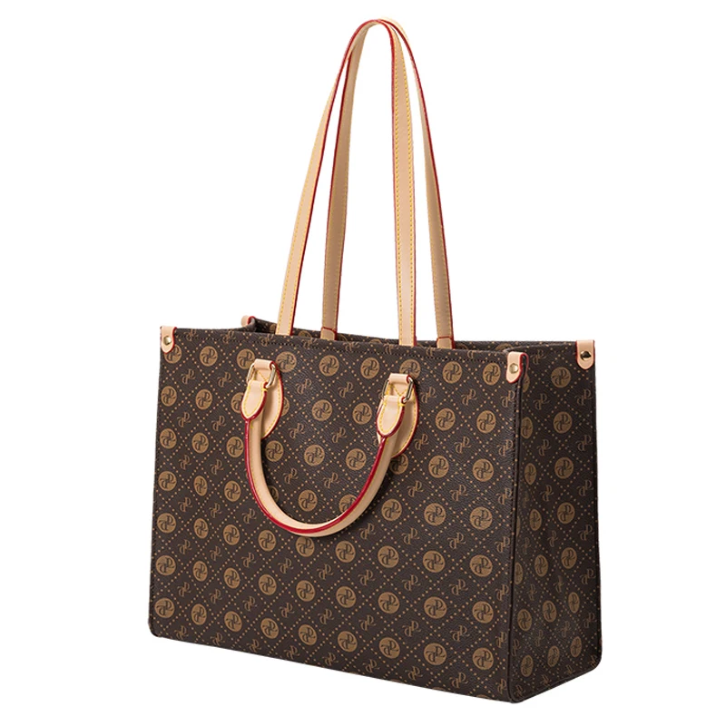 

Tote Bag Women's 2022 New European and American Fashion Portable Simple File Large Bag Large Capacity One-shoulder Women's Bag