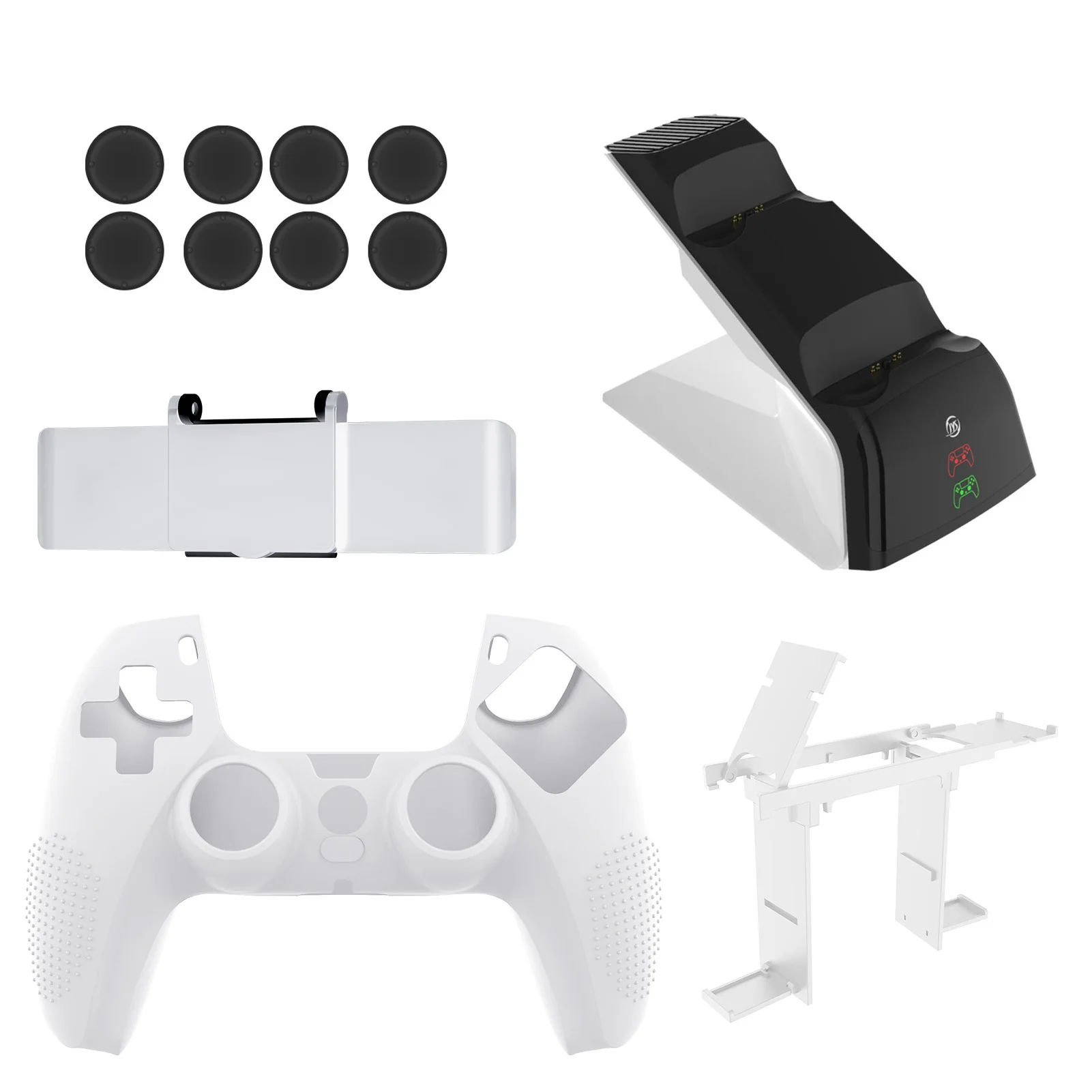 

Аксессуары ForPS5 двойная быстрая подставка для PS5 двойной контроллер зарядное устройство Быстрая зарядка для Playstation 5 светодиодный светодиод...