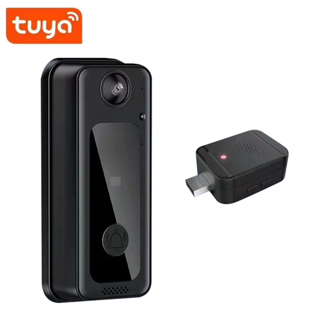 

720P Tuya APP Wireless Intercom WIFI Doorbell Long Time Standby With Indoor Chime Video Door Phone Visual Door Viewer