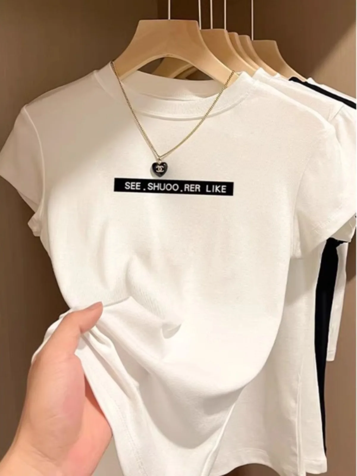 Европейские товары футболка с открытыми плечами и коротким рукавом для женщин в