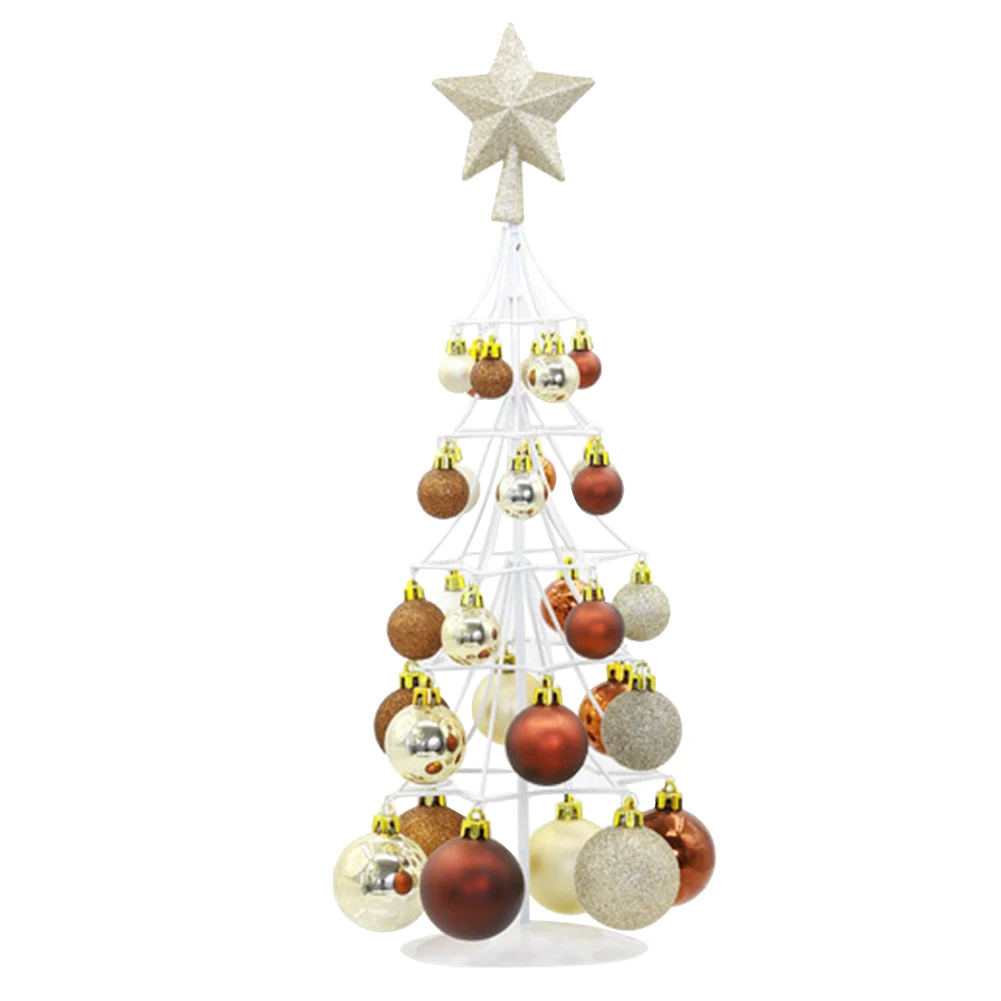 

Shopping Mall Decoration Craft Holiday Gift Exquisite Tree Top Star Party Supplies Home Ball Tower Christmas Ornament Layout