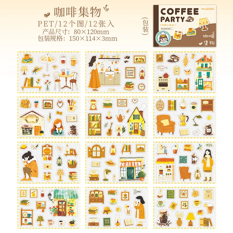 

Кавайные наклейки Amengguo