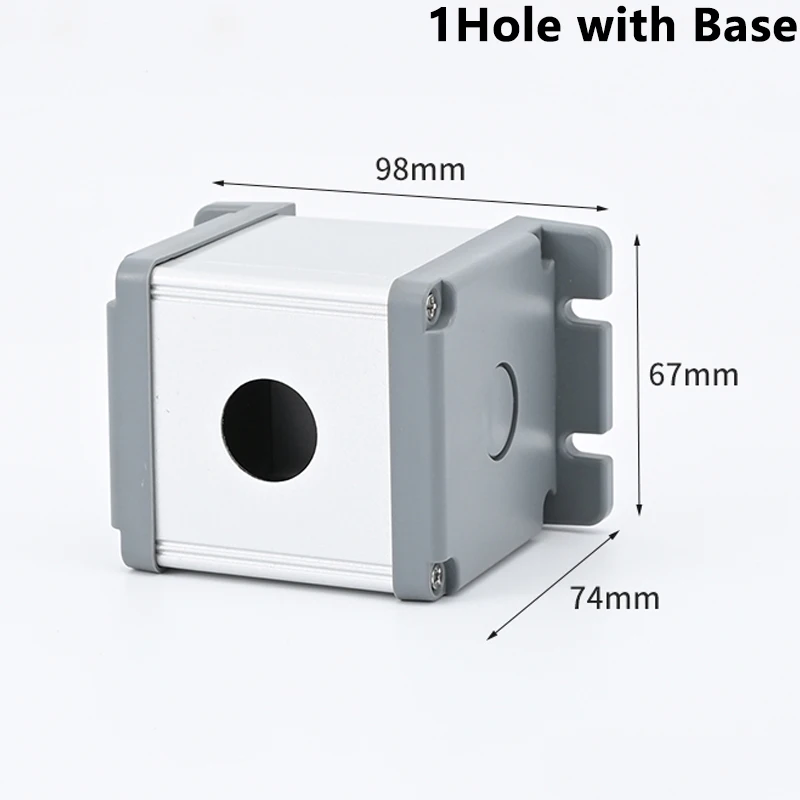 

Водонепроницаемый алюминиевый кнопочный переключатель 16/19/22 мм