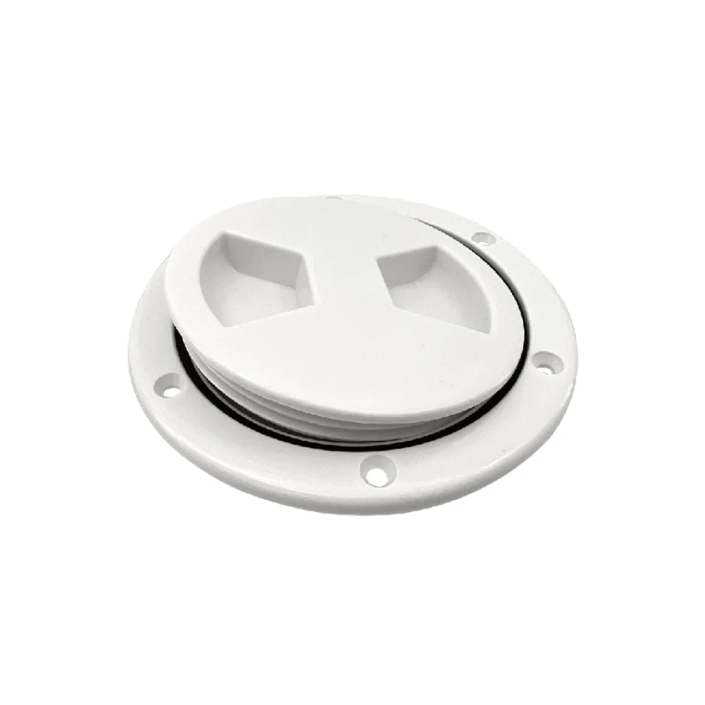 Фото Морская нейлоновая палубная крышка-заглушка 5 дюймов для лодки, белая или черная, устойчивая к атмосферным воздействиям №4