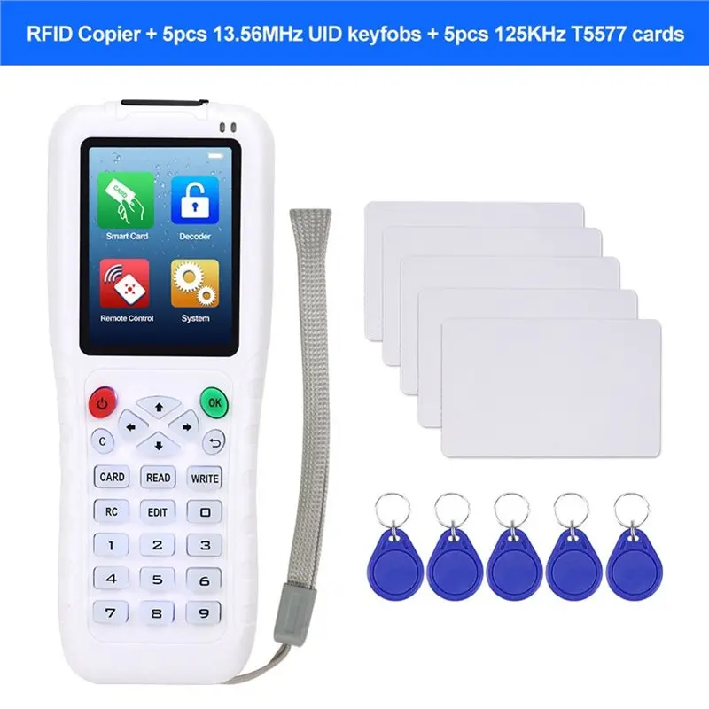 Фото Дубликатор RFID 125 кГц 13,56 МГц, копир-ридер-райтер для смарт-карт ID IC №3