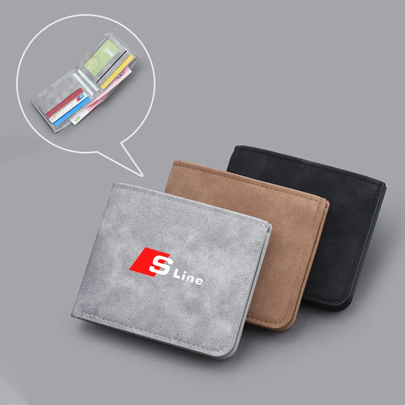 Кошелек с логотипом автомобиля водительские права кошельки для хранения