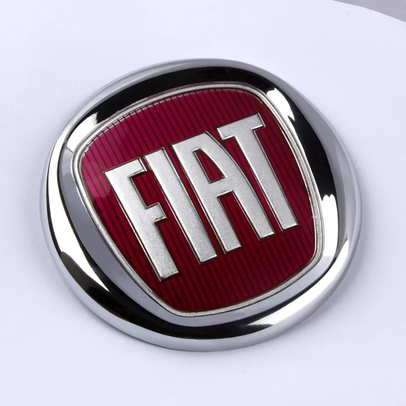 

12 см ABS Автомобильная передняя решетка капота логотип эмблема замена наклейка для FIAT 500 Linea Punto Grande Panda FM0494S1 автомобильные аксессуары