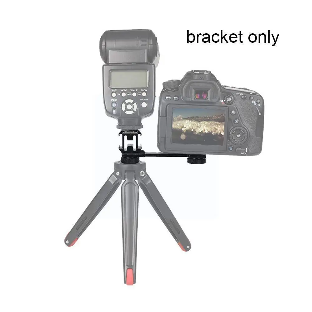 

For Zhiyun Smooth Q2 4 Accessories Triple Hot Shoe Mount Microphone Adapter Light Bracket For Osmo Mobile 3 2 Osmo Pock U0c7