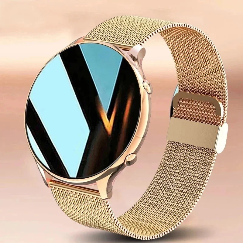 

Новинка 2022, модные женские Смарт-часы, сенсорный экран, водонепроницаемый браслет, пульсометр, женские часы для Android, IOS, распродажа