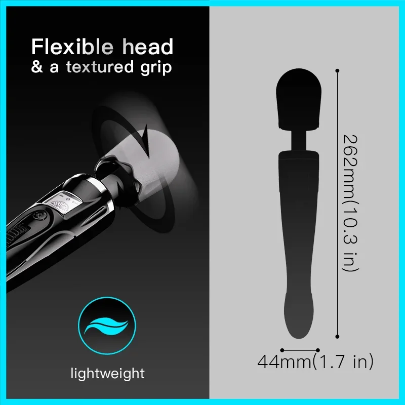 Силиконовый многофункциональный вибратор NoEnName_Null