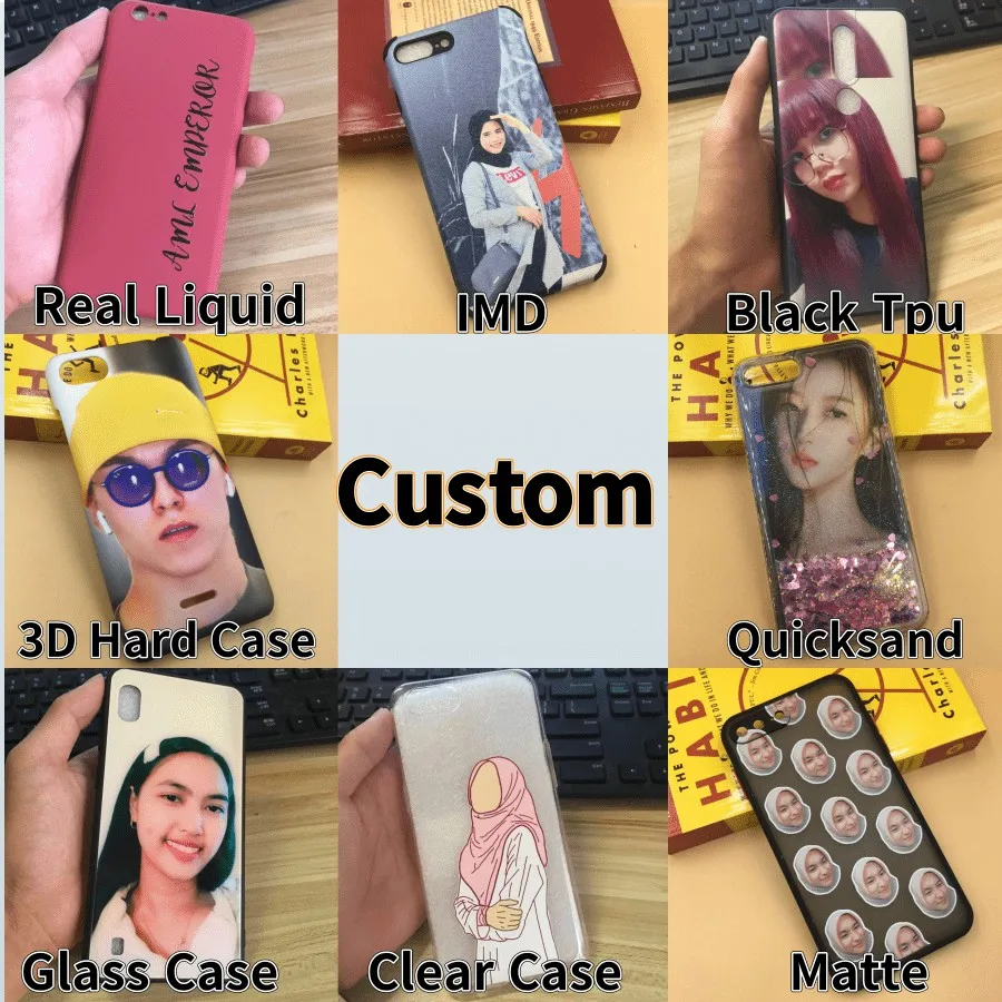 

[Fast ship] Custom All Phone Model Case DIY / Personalized Phone Any Picture Covers customize oppo vivo casing