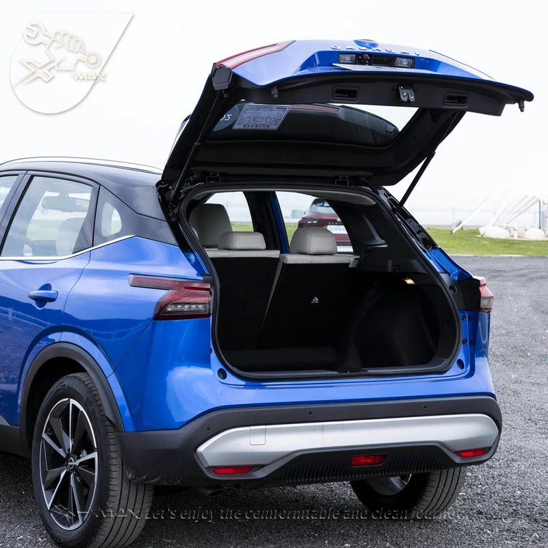 Для Nissan Qashqai 2008-2023 TPE под заказ коврик для багажника автомобиля всесезонный черный