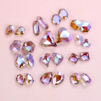 qiao purple pointback crystal glitter rhinestones nail art gems home dresses decorations shiny diamond rhinestones accessories
