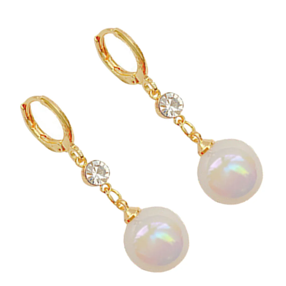 

Earrings Pearl Womendangle Faux Gold Studhoop Earringear Jewelry Gifts Girls