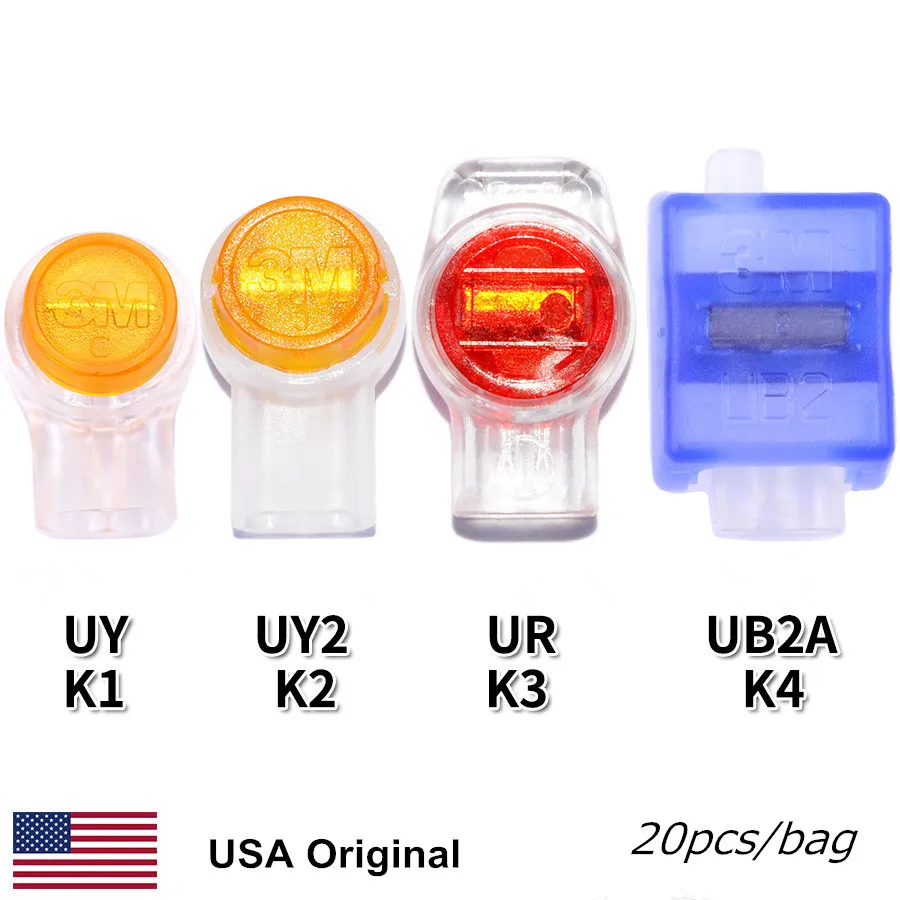 100% Original CORNING Connector UY UY2 UR UB2A K1 K2 K3 K4 Network cable telephone line terminal block single double blade 20pcs