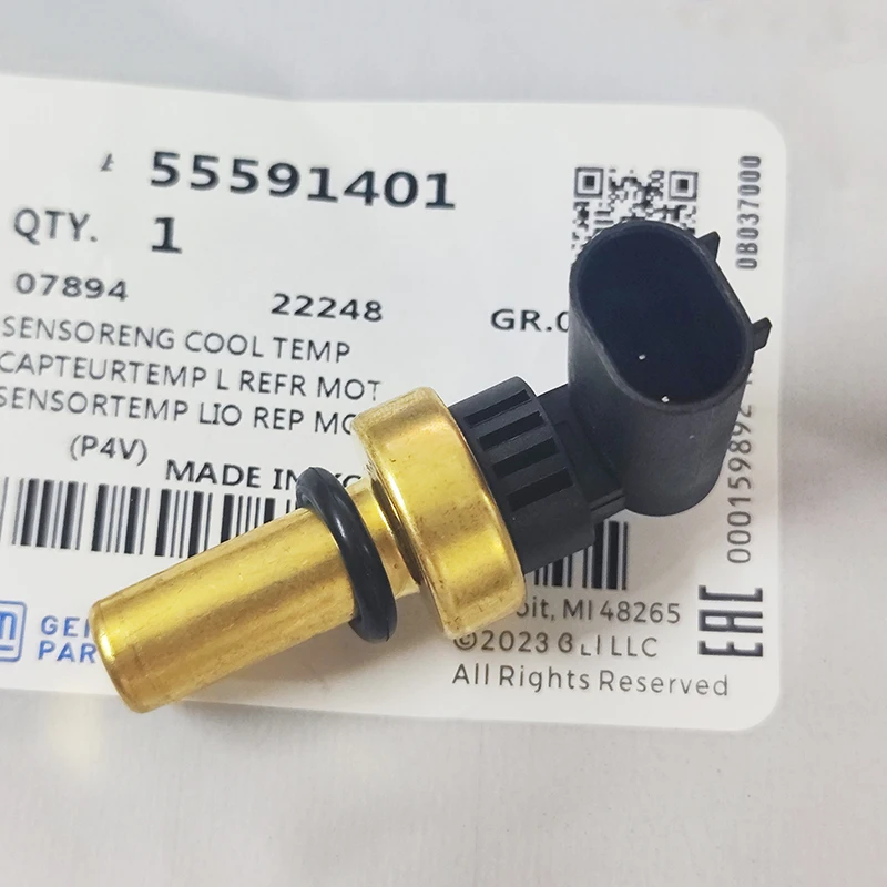 

Новый датчик температуры охлаждающей жидкости для Chevrolet Cruze Trax Aveo Sonic Opel Astra Vectra Zafira OEM # 55353807 55591401 55563530