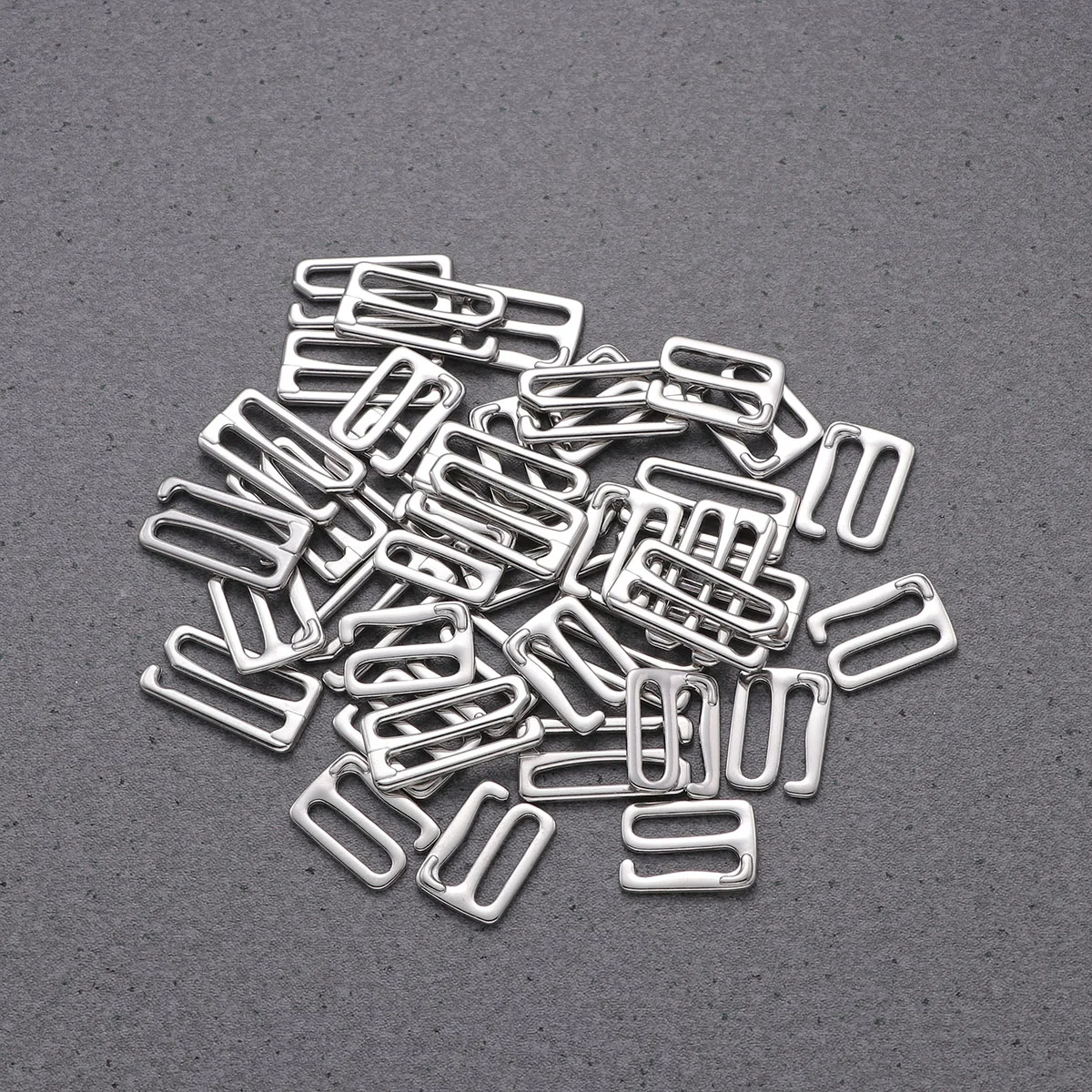 

30 Pcs Metallic Bathing Suit Metallic Metallic Metallic Metallic Metallic Swimsuit Non- Buckle Clip Buckle Metallic Buckle