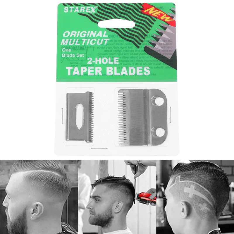 

Professional Replacement Clipper Blades Precision 2 Holes Adjustable Hair Clipper Parts Blade Hairdresser Salon Accessories