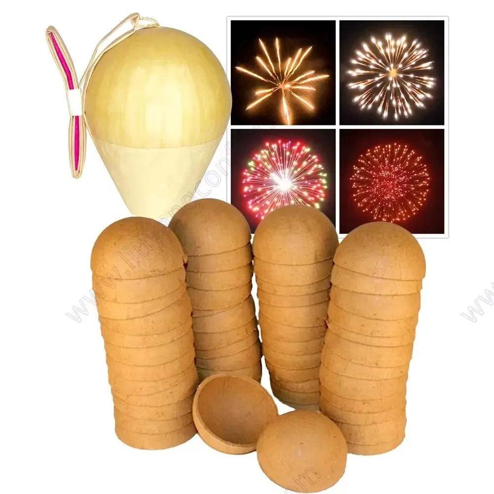 50 шт. 2-дюймовый корпус дисплея бумажный материал полусфера чехол круглый шар для