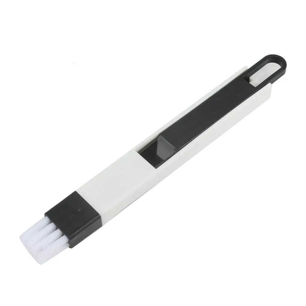 

2 In 1 Window Groove Cleaning Brush Cranny Keyboard Kitchen Folding Brush Cleaning Tool Nook Dust Shovel Window Track Clean Tool