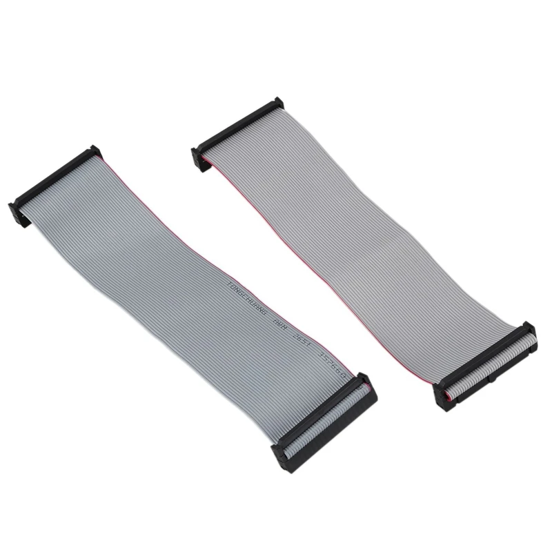 

HOT SALE 10Pcs 2.54Mm 40-Pin Female To Female IDE PATA Flat Ribbon Cable 20Cm