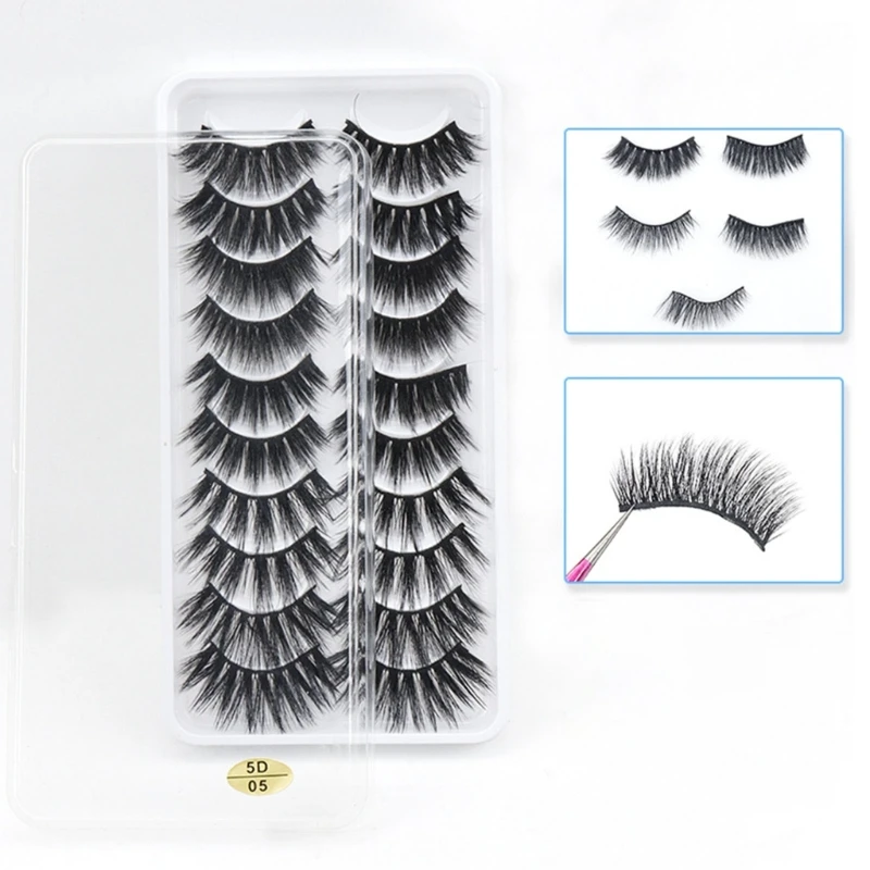 3D пушистые длинные густые ресницы объемные эффектные накладные из искусственной