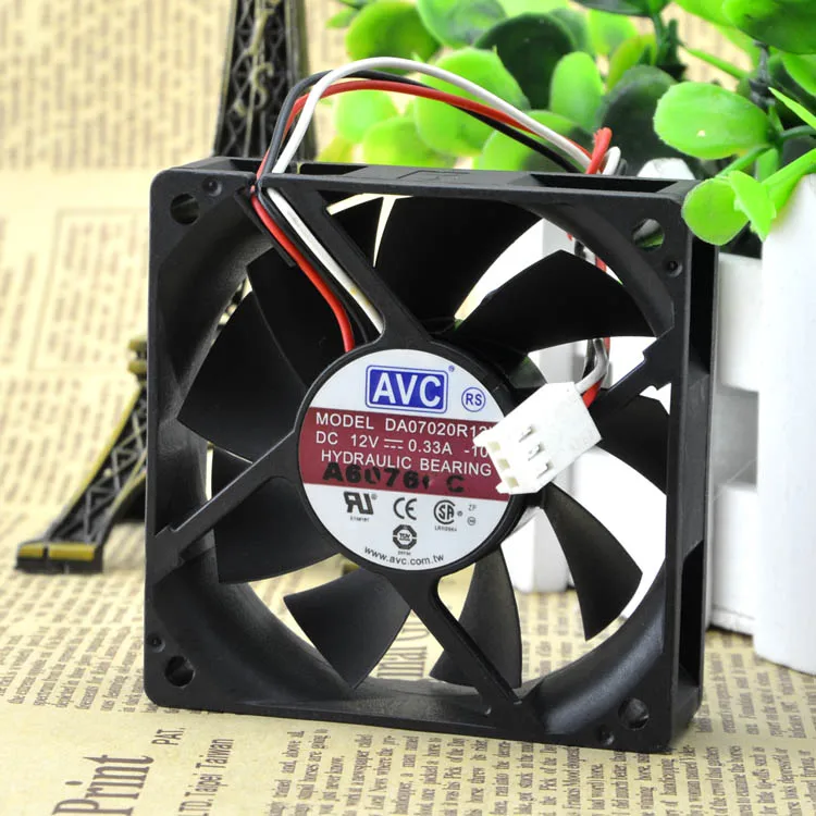 

BRAND NEW ORIGINAL 70*70*20MM Cooling Fan AUB0712HHD BFB0712LD BG0702-B094-00L DA07020B12M DA07020B24H DA07020R12H