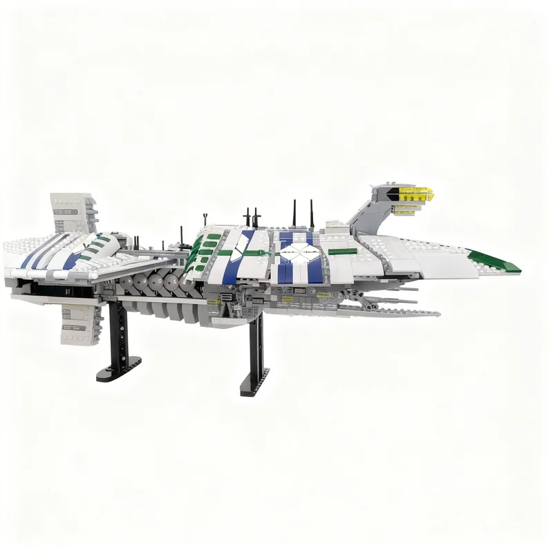 Фото 3043 детали MOC UCS Модель звездного фрегата класса 