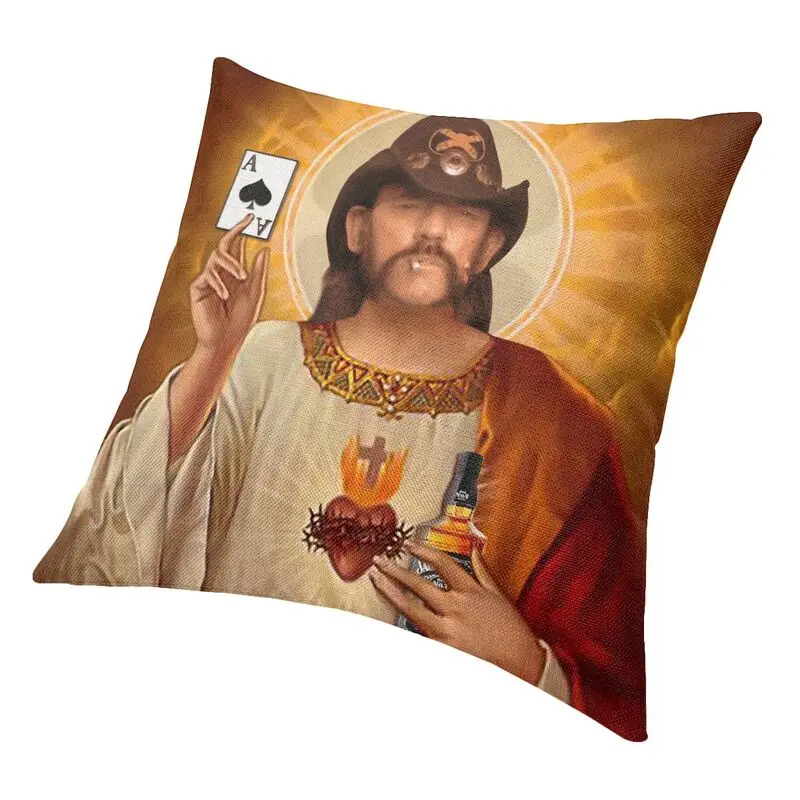 Фото Роскошные наволочки Saint Lemmy Meme, 40x40 см, Мягкая Наволочка для автомобильной подушки, квадратная наволочка для подушки, украшение для гостиной №3