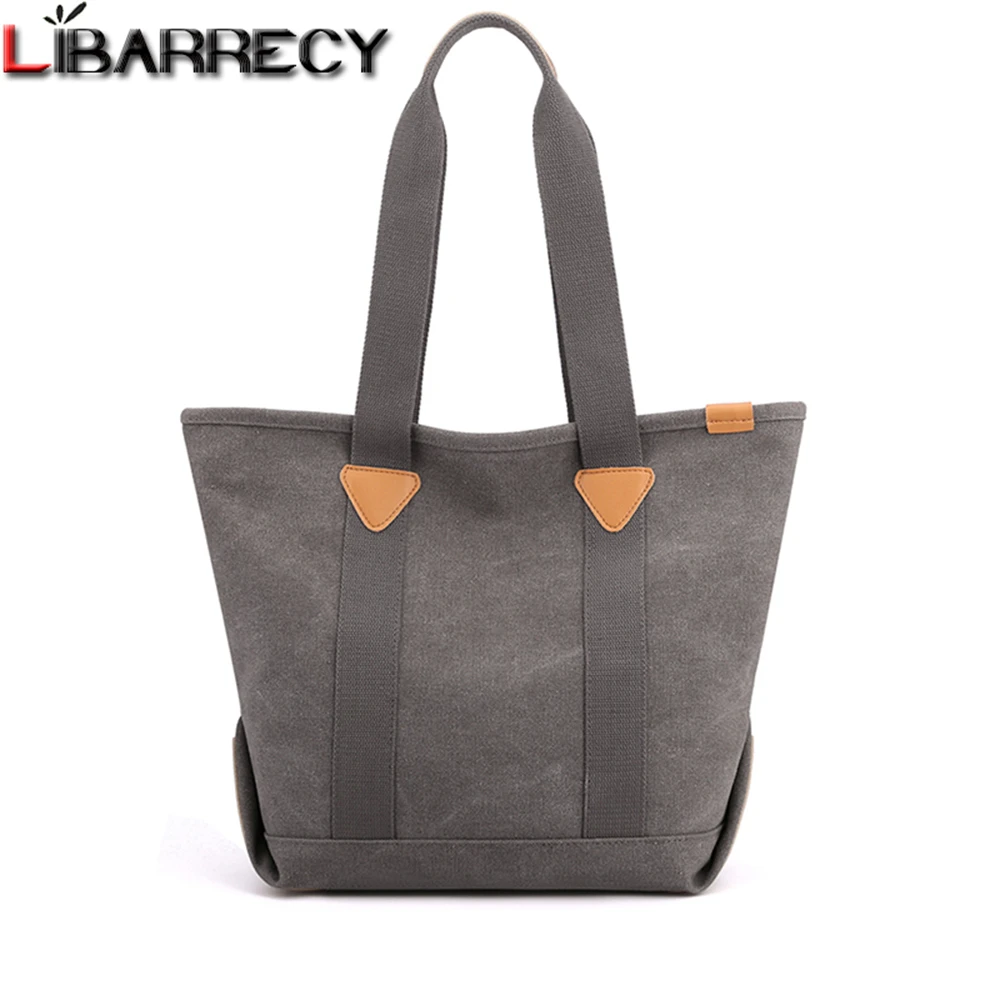 

Large Capacity and High Quality Canvas Ladies Shoulder Bag Solid Color Fashion Women Tote Bags 2023 Leisure Ladies Handbag Sac