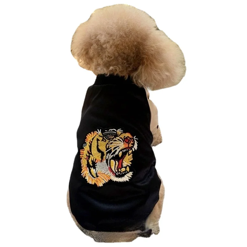 

Autumn/winter Pet Dog Jacket, Puppy Clothes, Casual Baseball Jacket French Bullfight Chihuahua Thickened Warmth Wholesale Cheap