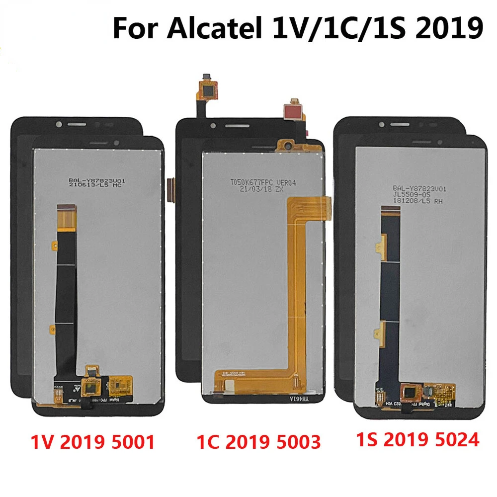 

For Alcatel 1S 2019 5024 LCD Display Touch Screen For Alcatel 1V 2019 5001 LCD Alcatel 1c 2019 5003 lcd For Alcatel 1B 5002