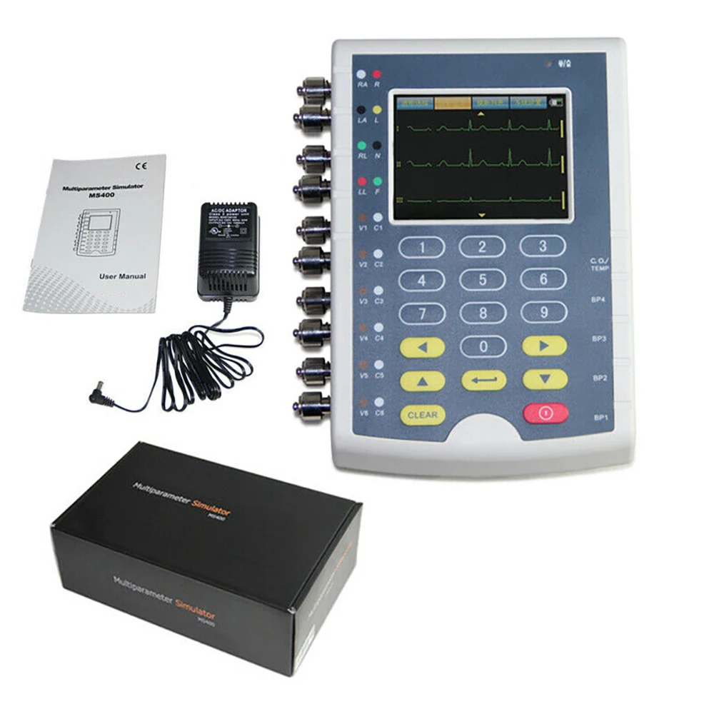 

Contec MS400 Multi Parameter Patient Simulator ECG IBP Temperature