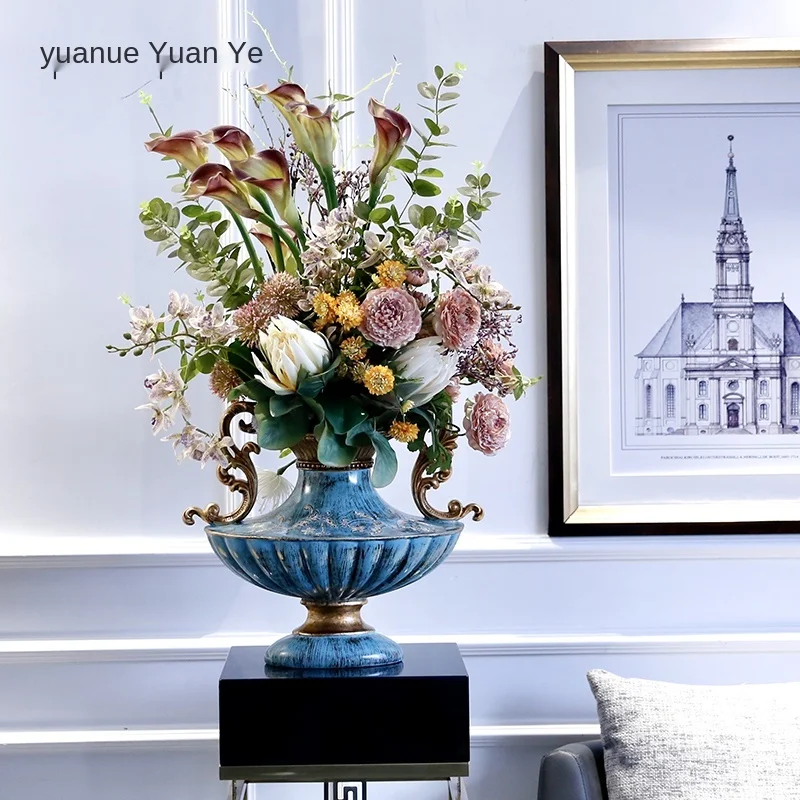 

Европейский стиль, американский светлый роскошный яркий цветочный орнамент