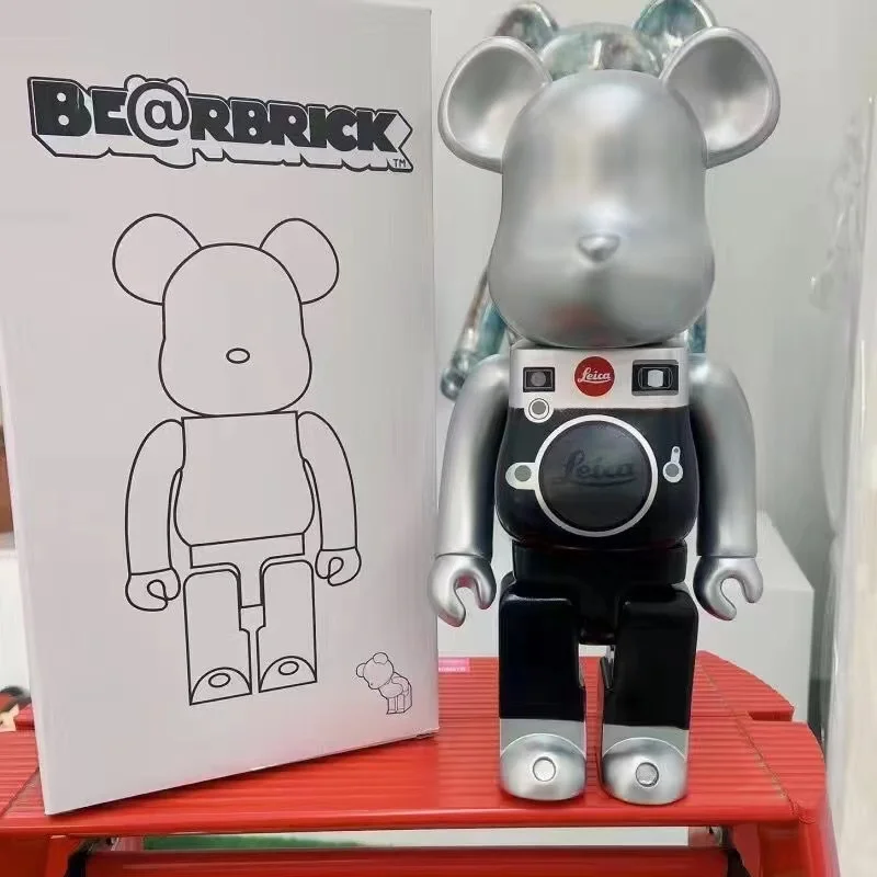 

Leica Bearbrick 400% 28cm POP Toy Figure Model Bear Bricks Anime Action Figure Doll ABS Material Hobbies Kawaii Decoration Gift