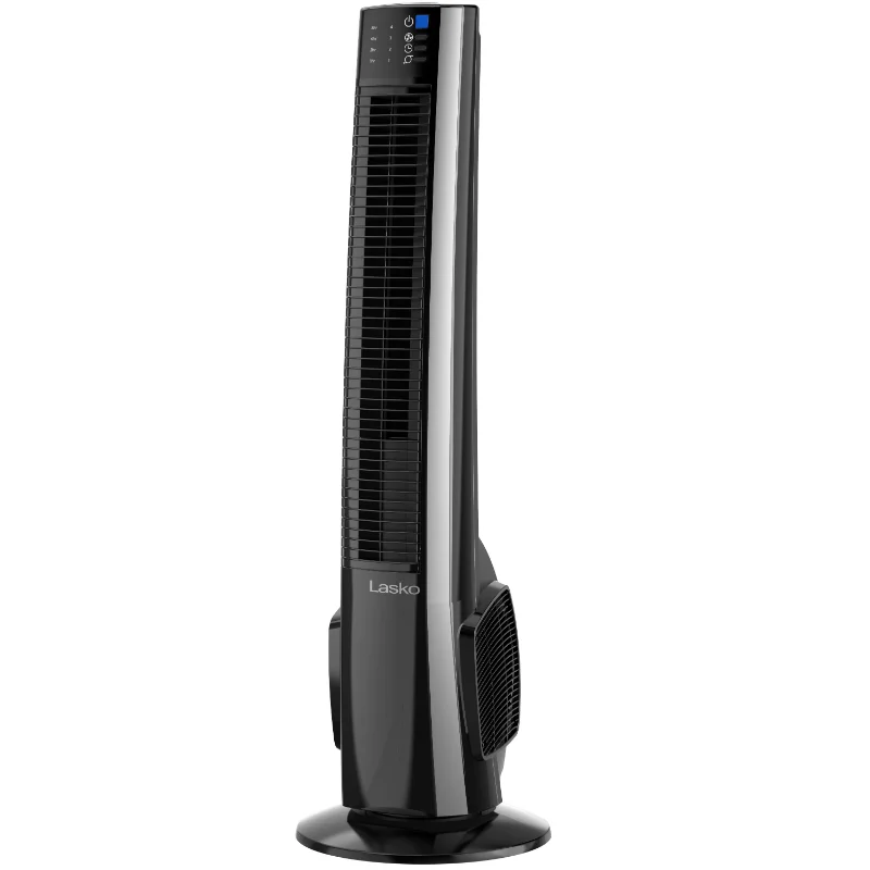 Lasko 38" Hybrid Tower Fan with Remote Control, T38415, Blac