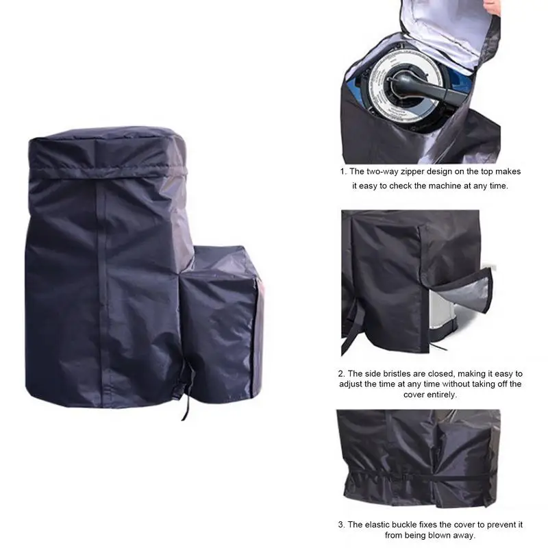 Чехол для насоса на шнурке Ранняя крышка УФ-Защита фильтра бассейна 420D чехол из