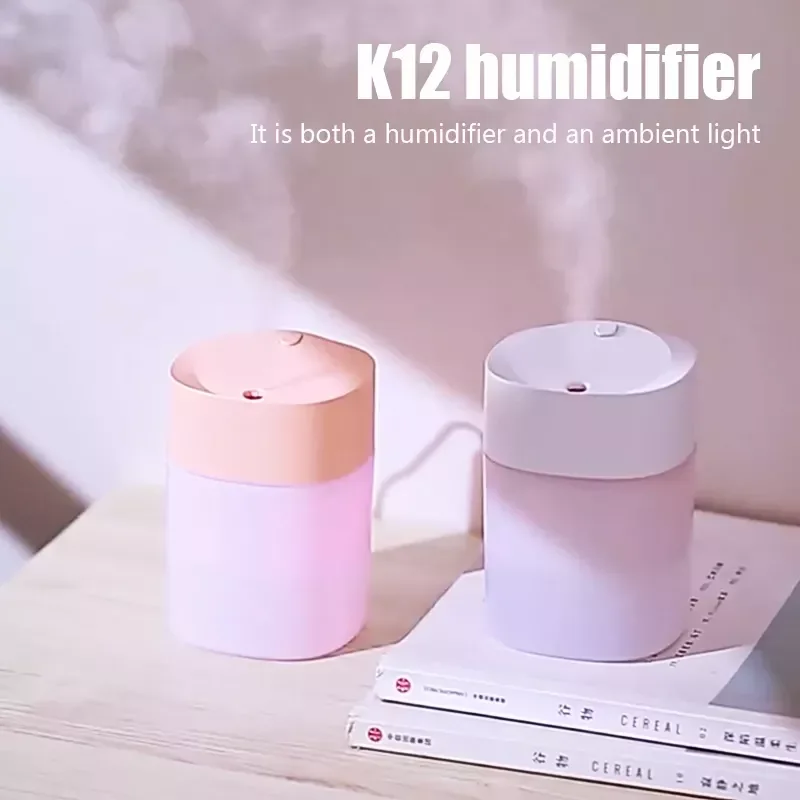 

NEW2023 Portable Intelligent Humidifier 400ml For Home Fragrance USB Oil Aroma Diffuser Mist Maker Quiet Purifier for Office Car