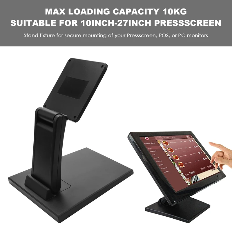 Tilt Mounted Fold Monitor Holder Vesa 10Inch-27Inch Lcd Display Press Screen Stand images - 6